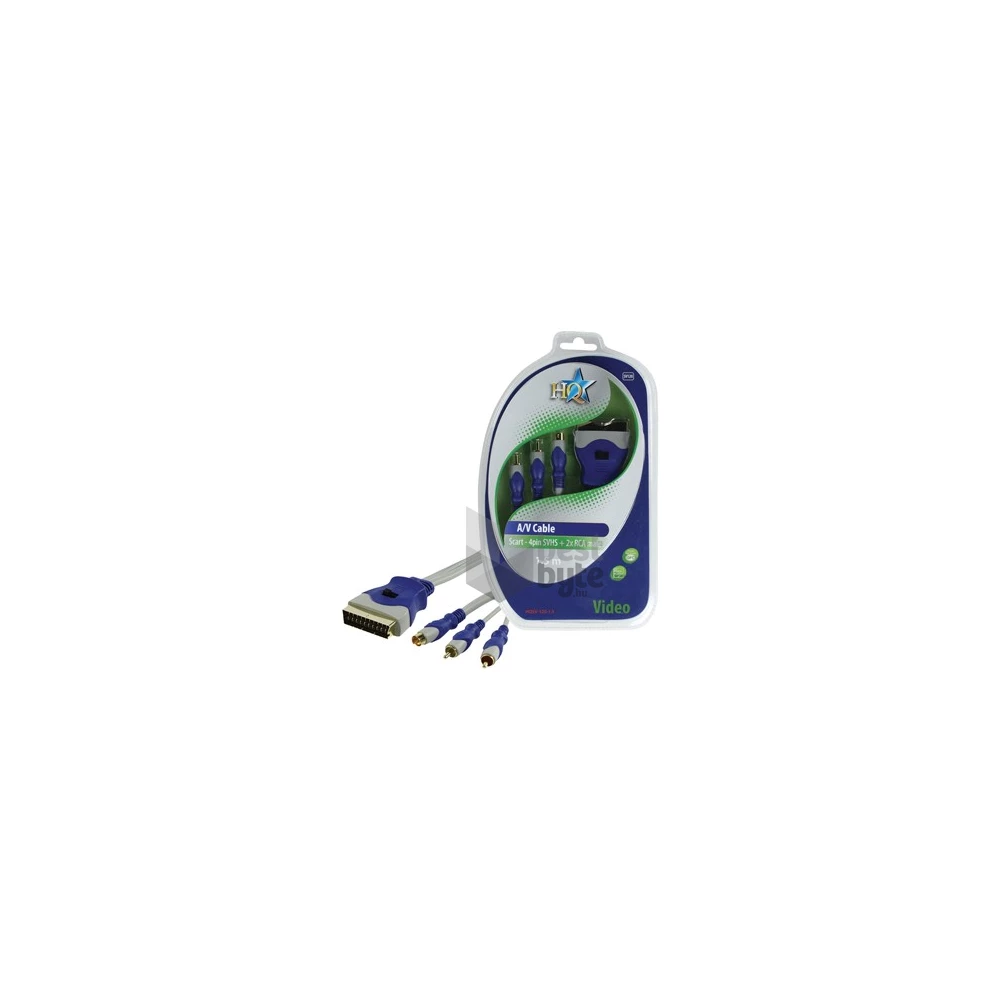 HQ Scart-Rca átalakító kábel