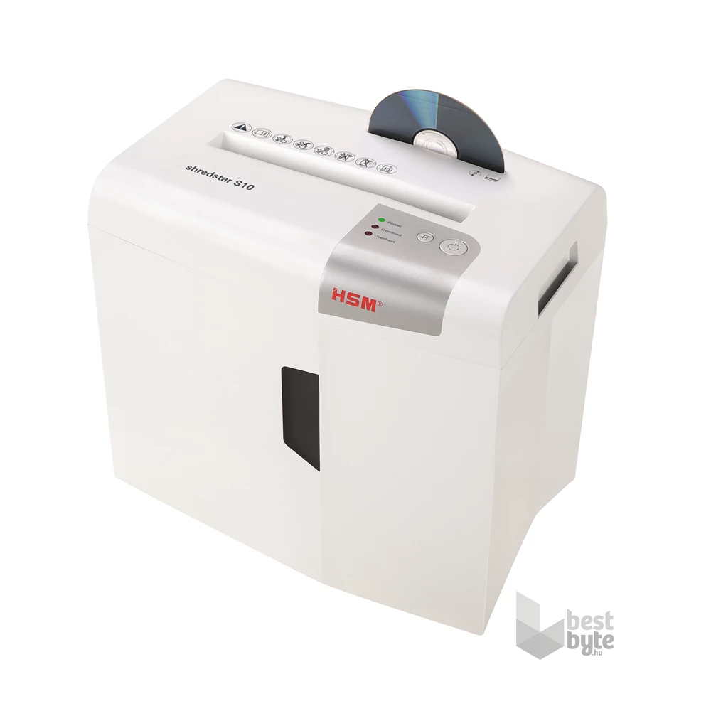HSM Shredstar S10 iratmegsemmisítő