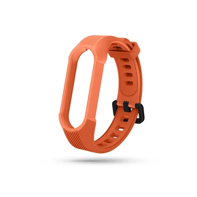 Haffner FN0204 Xiaomi Mi Smart Band 5/Band 6 Armour narancs szilikon óraszíj