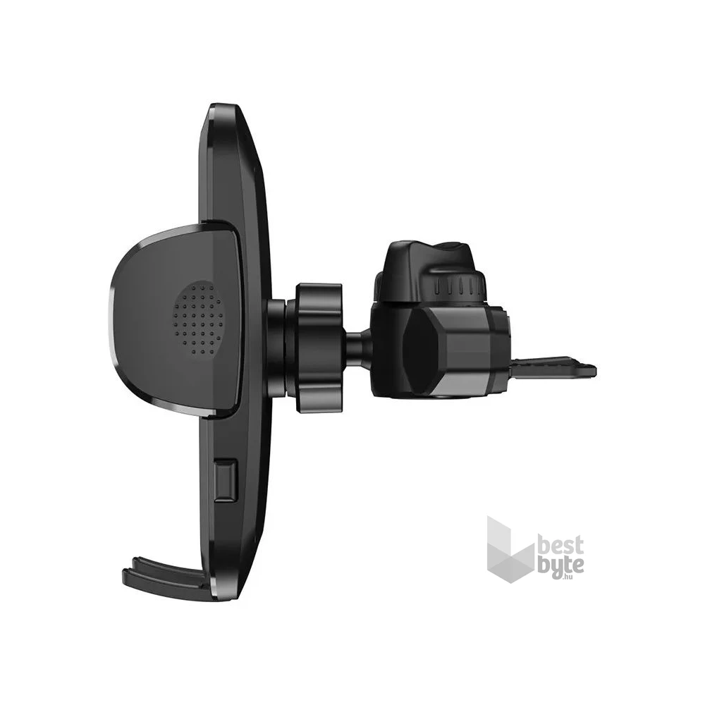 Haffner FN0471 CD-lejátszóba illeszthető univerzális fekete telefon tartó