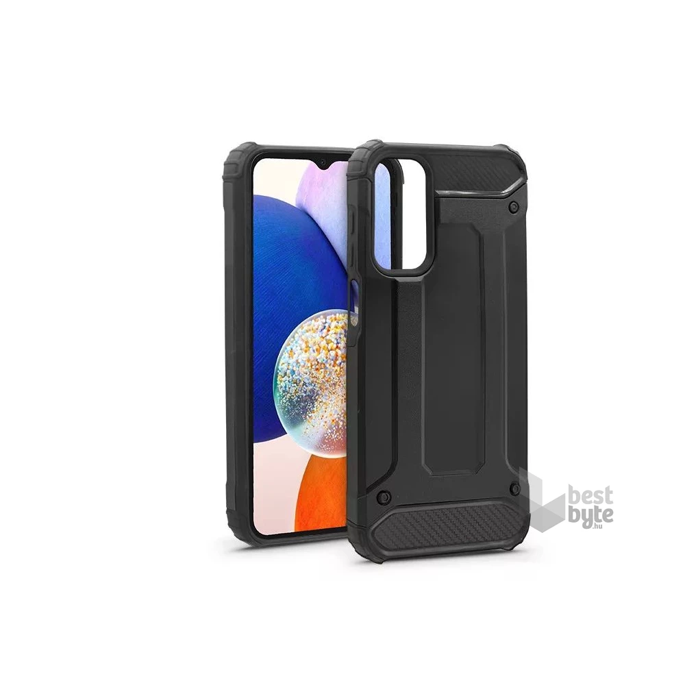 Haffner HF258794 Samsung A155 Galaxy A15 4G/5G Armor fekete ütésálló hátlap