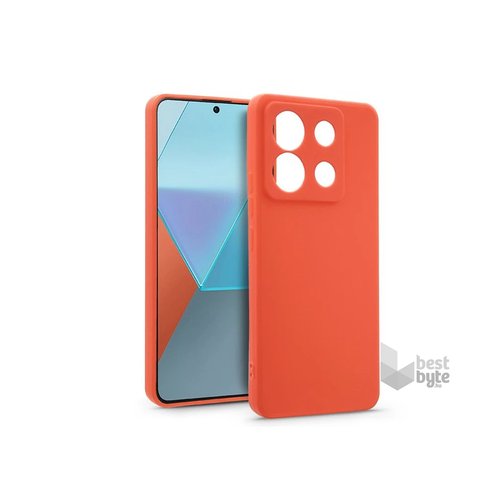HAFFNER Haffner HF282300 Xiaomi Redmi Note 13 Pro 5G/Poco X6 5G Soft piros szilikon hátlap