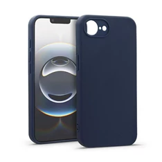 Haffner HF382130 Apple iPhone 16e kék Matt szilikon tok