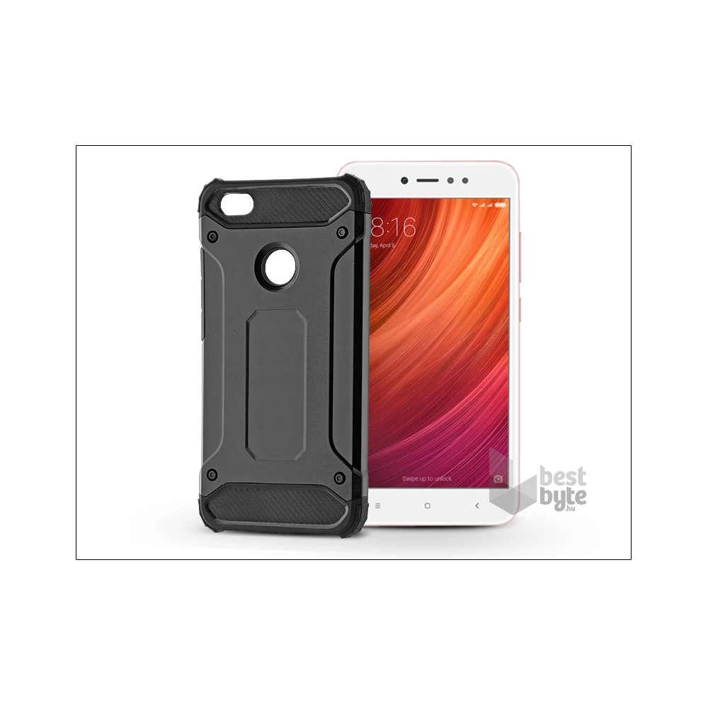 HAFFNER Haffner PT-4462 Armor Xiaomi Redmi Note 5A/Note 5A Prime fekete ütésálló hátlap