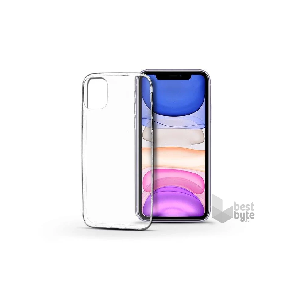 Haffner PT-5214 SOFT CLR iPhone 11 átlátszó szilikon védőtok