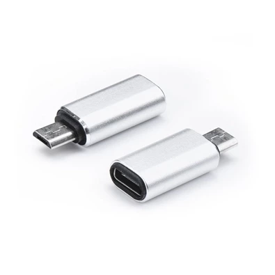 Haffner PT-5714 Type-C - Micro USB - ezüst adapter