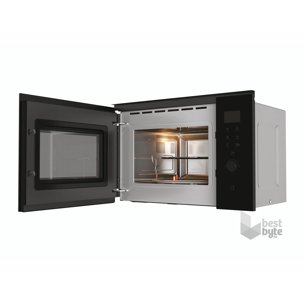 Haier H38FMWID627N 900W 25L fekete beépíthető mikrohullámú sütő