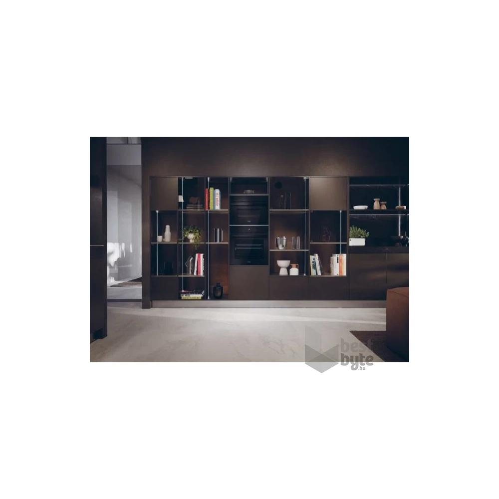 Haier H6 ID46G3HTB fekete, beépíthető, sütőtér: 78L, sütő