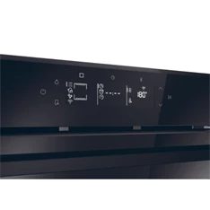 Haier H6 ID46G3HTB fekete, beépíthető, sütőtér: 78L, sütő