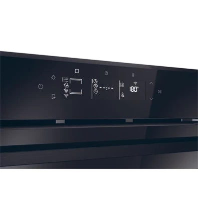 Haier H6 ID46G3HTB fekete, beépíthető, sütőtér: 78L, sütő