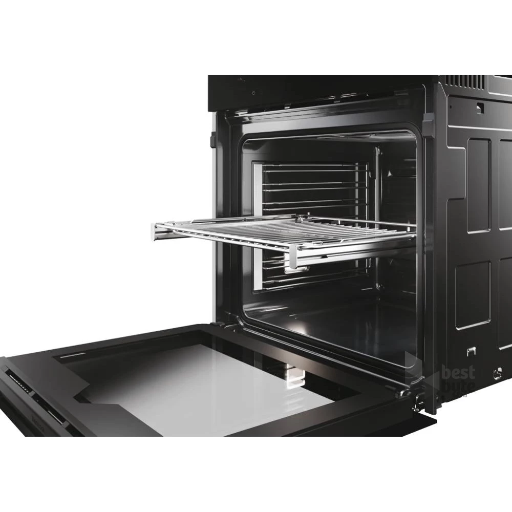 Haier H6 ID46G3HTB fekete, beépíthető, sütőtér: 78L, sütő