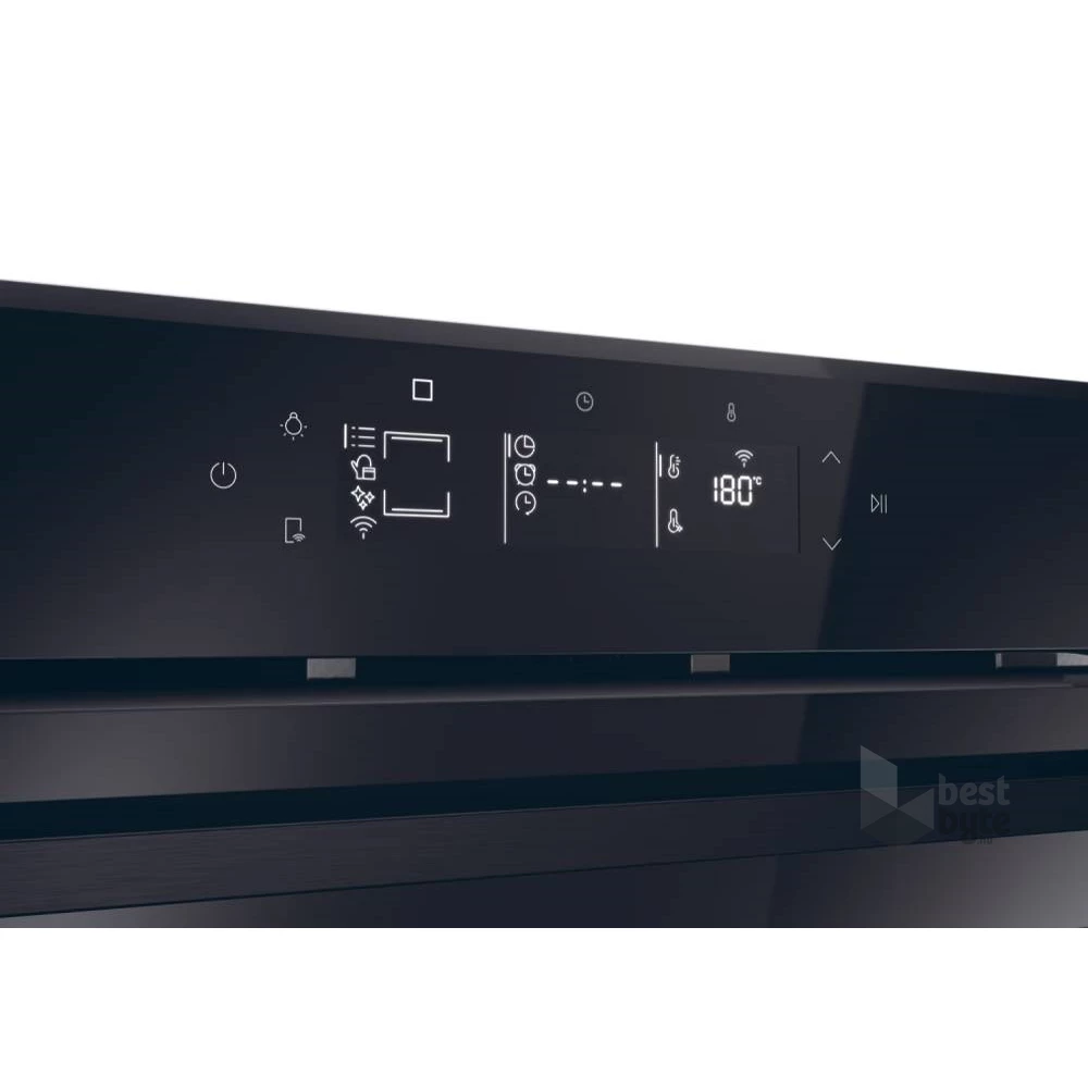 Haier H6 ID46G3HTB fekete, beépíthető, sütőtér: 78L, sütő