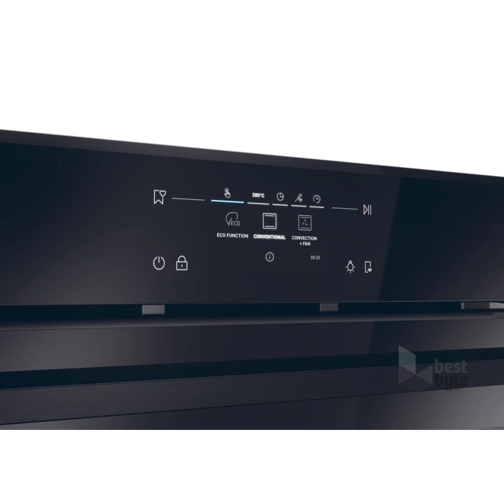 Haier H6 ID66C3YTB fekete, beépíthető, sütőtér: 78L, sütő