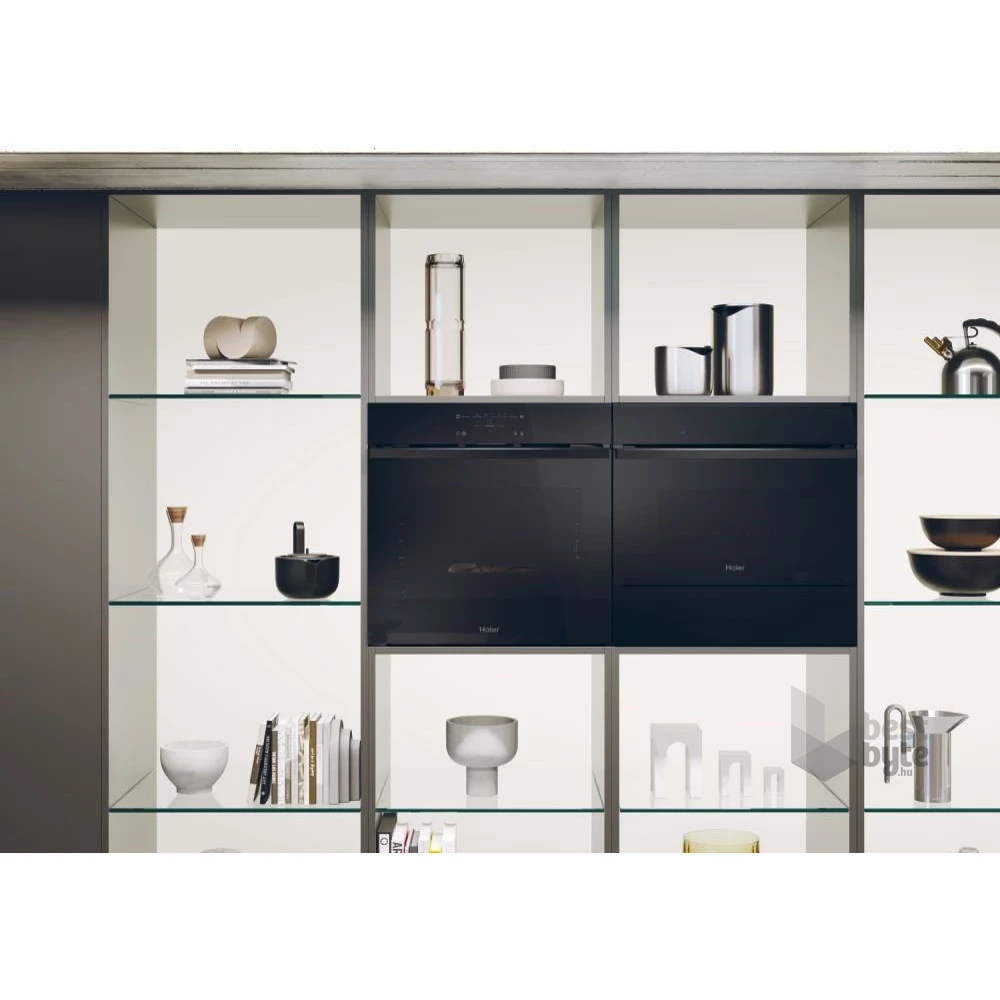 Haier H6 ID66C3YTB fekete, beépíthető, sütőtér: 78L, sütő