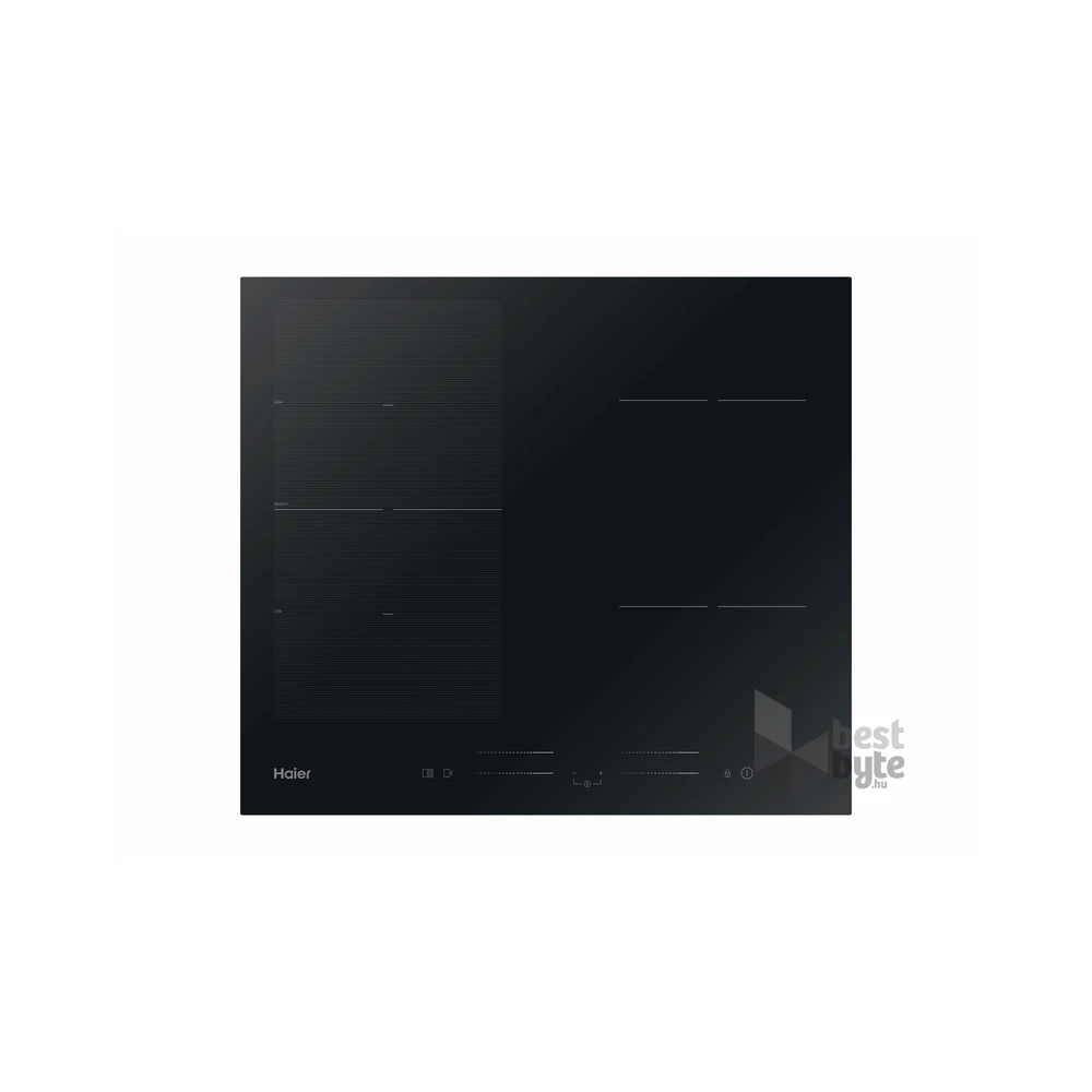 Haier HAFRSJ64MC fekete, beépíthető, indukciós, főzőzóna: 4, beépíthető méret: 56cm, főzőlap