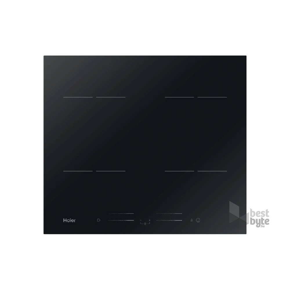 Haier HAISJ64MC fekete, beépíthető, indukciós, főzőzóna: 4, beépíthető méret: 56cm, főzőlap