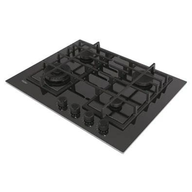 Haier HAVG5BF4S2B/1 fekete, beépíthető, gáz, főzőzóna: 4, beépíthető méret: 56cm, főzőlap