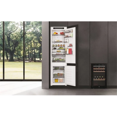 Haier HBW5519E beépíthető alulfagyasztós hűtőszekrény