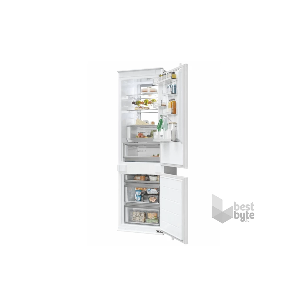 Haier HBW7518C alulfagyasztós, beépíthető, Hűtő:182L, Fagyasztó:86L, No frost hűtőszekrény