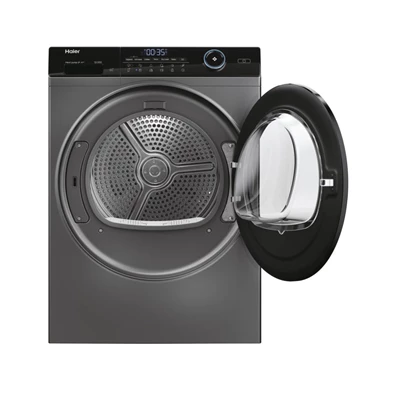 Haier HD80-A3959R-S antracit, 8 kg, hőszivattyús, szárítógép
