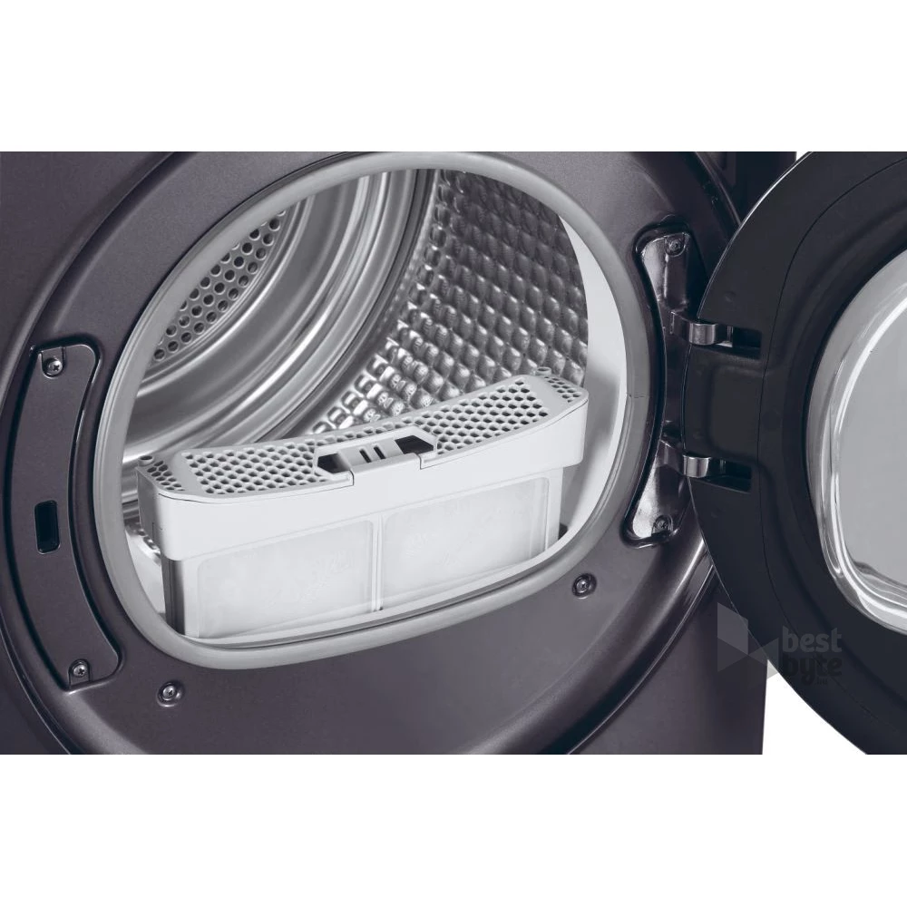 Haier HD80-A3959R-S antracit, 8 kg, hőszivattyús, szárítógép