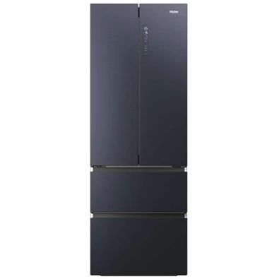 Haier HFW7720ENMB, négyajtós, alulfagyasztós, Hűtő:337L, Fagyasztó:140L, Total No frost hűtőszekrény