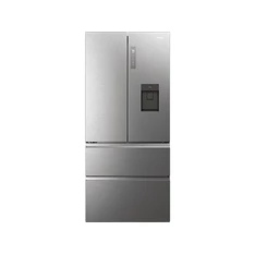 Haier HFW7819EWMP inox, francia ajtós, alulfagyasztós, Hűtő:356L, Fagyasztó:181L, Total No frost hűtőszekrény