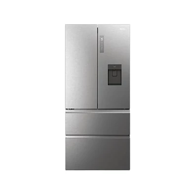 Haier HFW7819EWMP inox, francia ajtós, alulfagyasztós, Hűtő:356L, Fagyasztó:181L, Total No frost hűtőszekrény