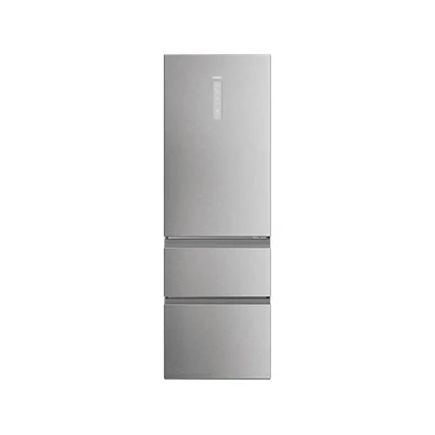 Haier HTW5618CNMG inox, francia ajtós, alulfagyasztós, Hűtő:235L, Fagyasztó:125L, Total No frost hűtőszekrény