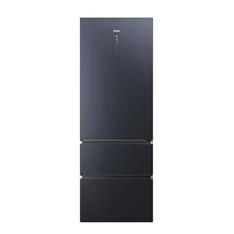 Haier HTW7720ENMB fekete, francia ajtós, alulfagyasztós, Hűtő:343L, Fagyasztó:140L, No frost hűtőszekrény