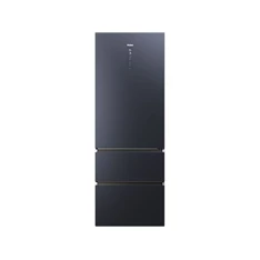 Haier HTW7720ENMB fekete, francia ajtós, alulfagyasztós, Hűtő:343L, Fagyasztó:140L, No frost hűtőszekrény