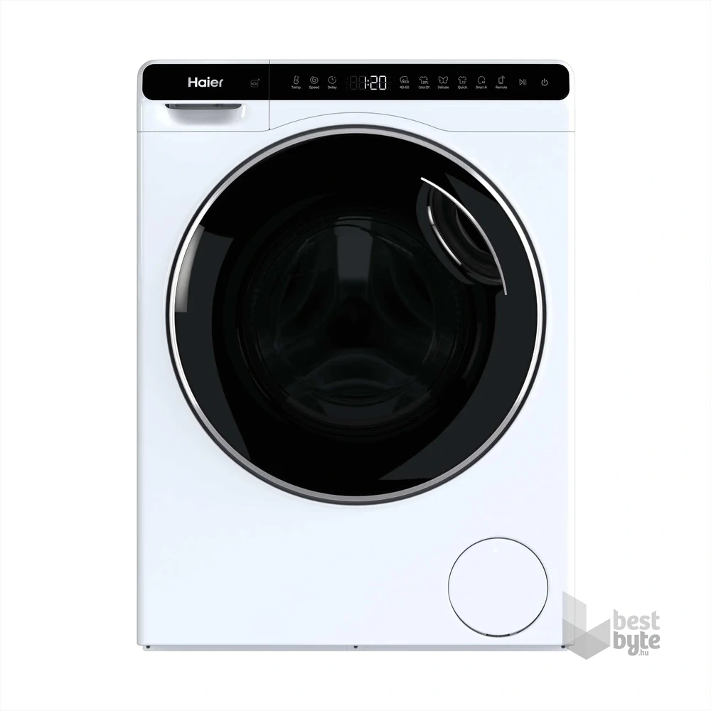 Haier HW50-BP12307U1-S fehér, elöltöltős, max.: 1200 ford, 5kg, mosógép