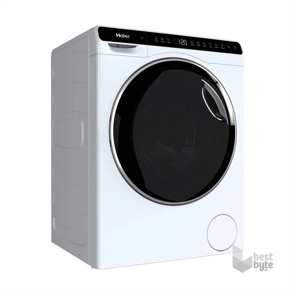 Haier HW50-BP12307U1-S fehér, elöltöltős, max.: 1200 ford, 5kg, mosógép