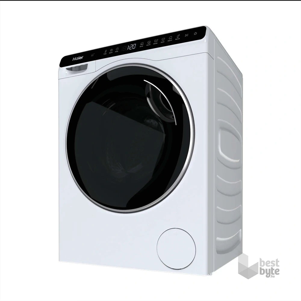 Haier HW50-BP12307U1-S fehér, elöltöltős, max.: 1200 ford, 5kg, mosógép