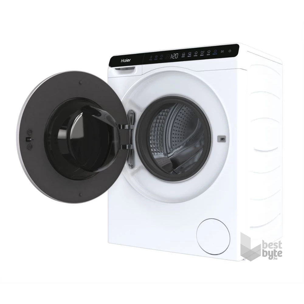 Haier HW50-BP12307-S fehér, elöltöltős, keskeny, max.1200ford., 5 kg, mosógép