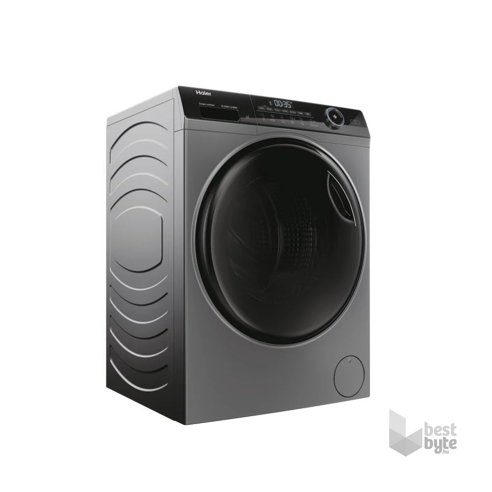 Haier HW80-B14959S8U1S antracit, elöltöltős, max.1400ford., 8 kg, mosógép