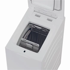 Haier HW90-BPD13386U-S fehér, felültöltős, max.1300ford., 9 kg, mosógép
