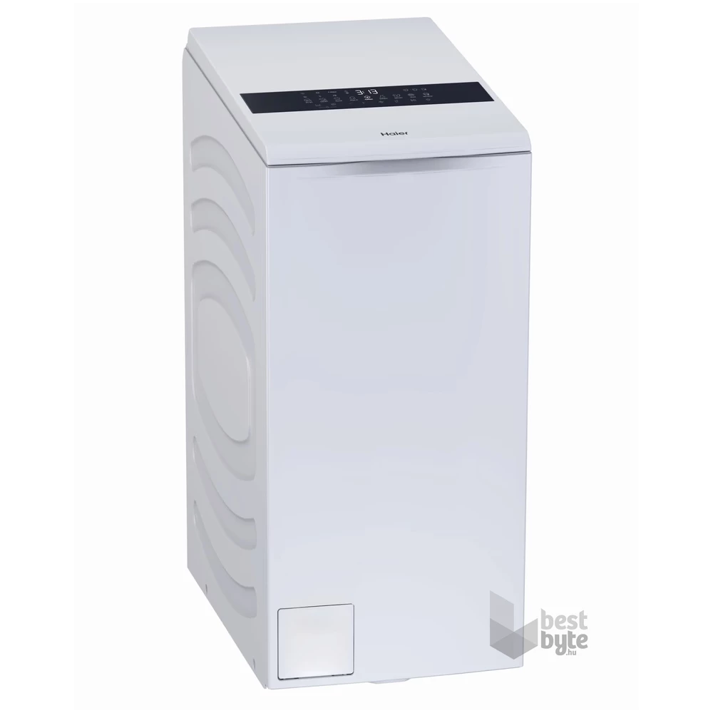 Haier HW90-BPD13386U-S fehér, felültöltős, max.1300ford., 9 kg, mosógép