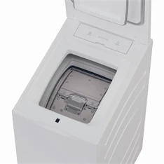 Haier HW90-BPD13386U-S fehér, felültöltős, max.1300ford., 9 kg, mosógép
