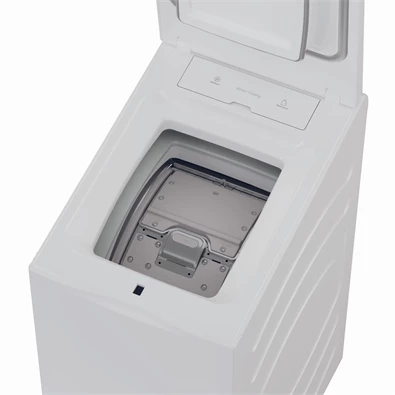Haier HW90-BPD13386U-S fehér, felültöltős, max.1300ford., 9 kg, mosógép