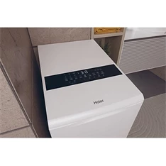 Haier HW90-BPD13386U-S fehér, felültöltős, max.1300ford., 9 kg, mosógép
