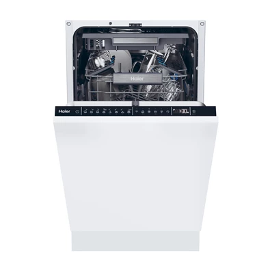 Haier XI1C3TB2FB programok száma: 8, keskeny beépíthető, 11 terítékes mosogatógép 
