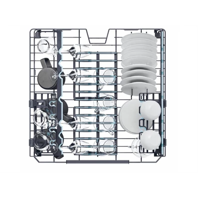 Haier XS 4A4M4PB beépíthető 14 terítékes mosogatógép