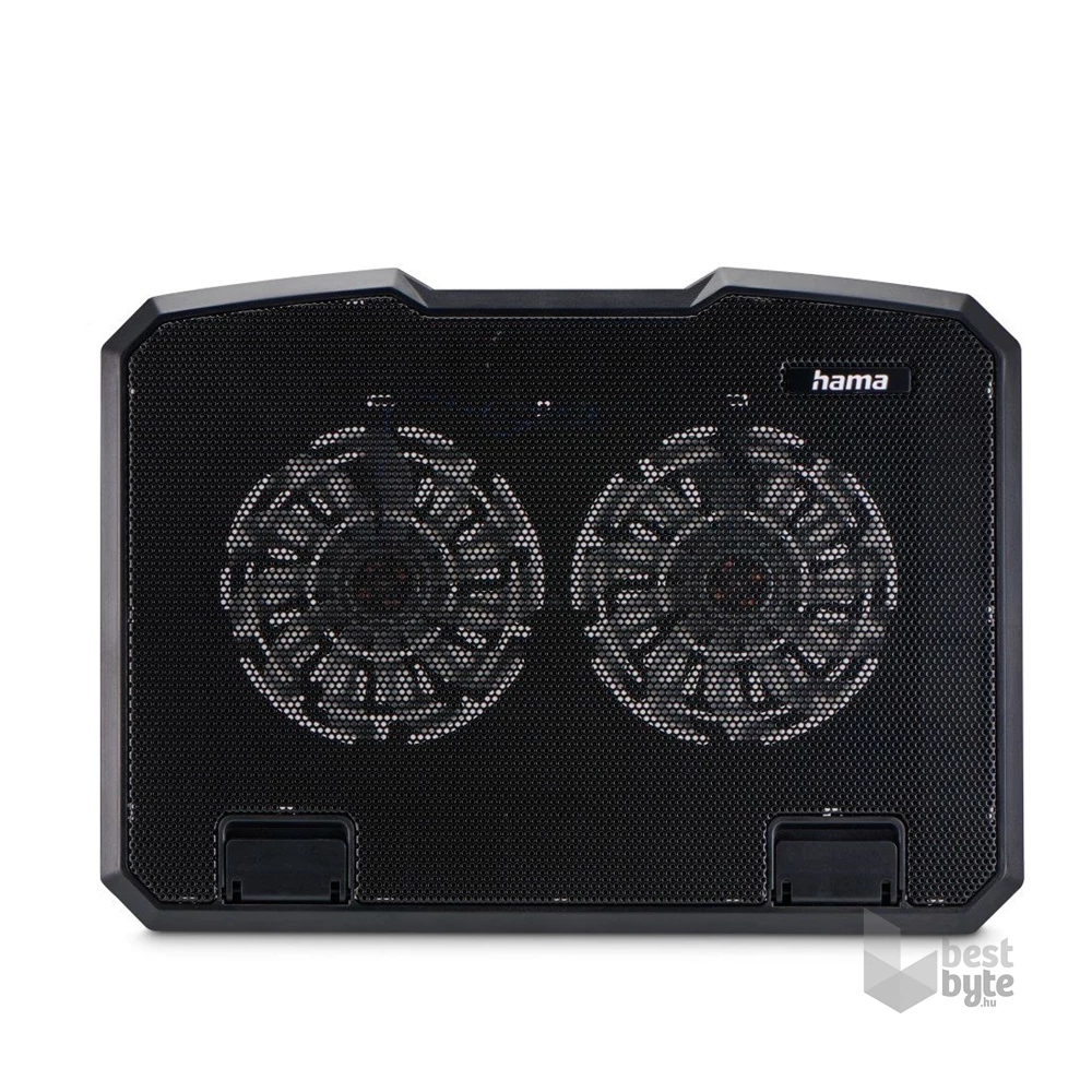 Hama 00126806 BLACK METAL fekete notebook hűtő