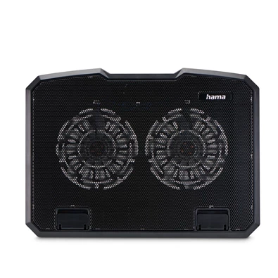 Hama 00126806 BLACK METAL fekete notebook hűtő