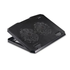 Hama 00126806 BLACK METAL fekete notebook hűtő