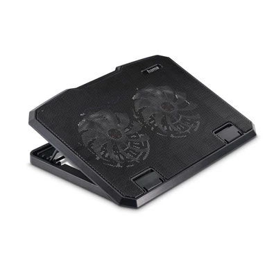 Hama 00126806 BLACK METAL fekete notebook hűtő