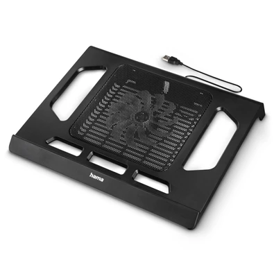 Hama 00126809 BLACK fekete notebook hűtő