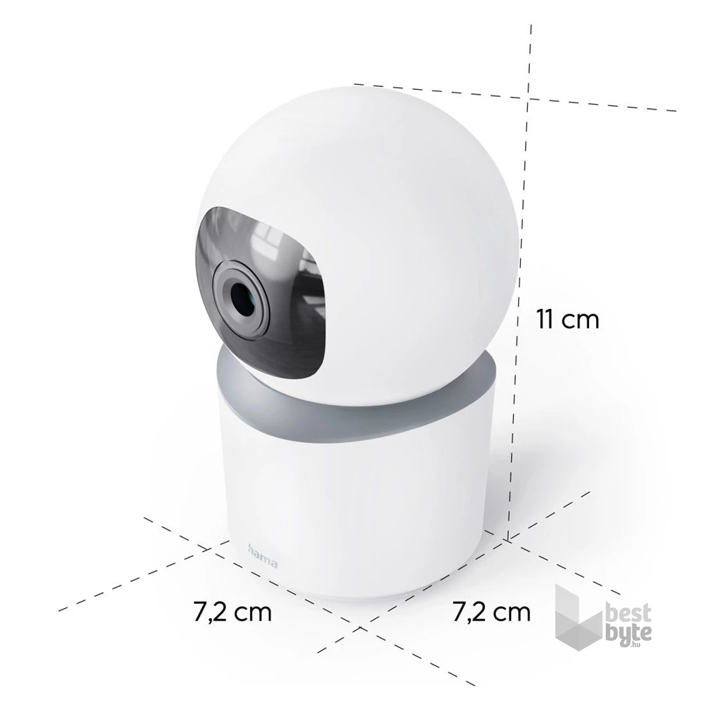 Hama 00176652 1080P éjjellátó beltéri okos WiFi kamera