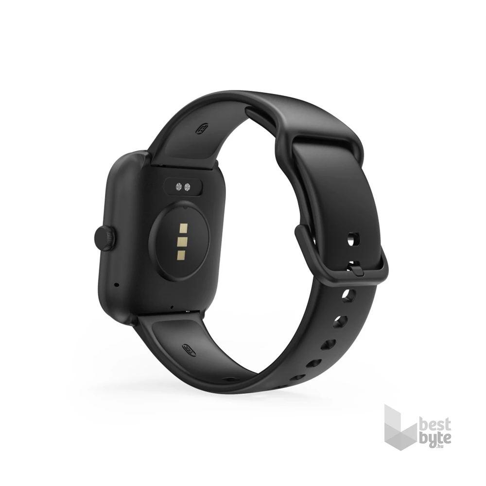 Hama 00178614 "Smartwatch 5000" fekete szögletes okosóra